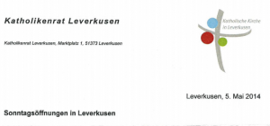 Brief vom Katholikenrat Leverkusen