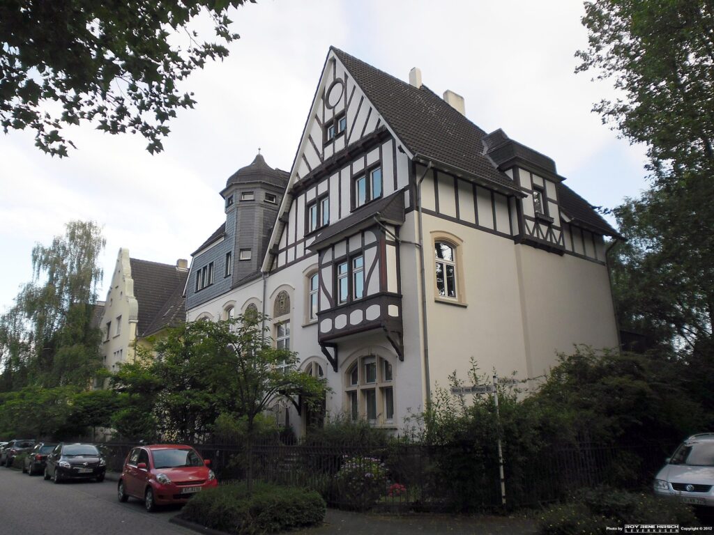 Haus in der Beamtenkolonie in Leverkusen-Wiesdorf